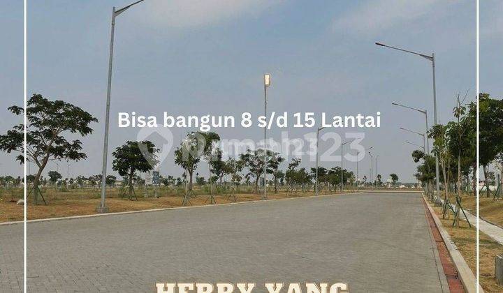 Kavling Pik2 Wallstreet Komersil Badan Bisa Bangun 8 Lantai (1.200M) 2