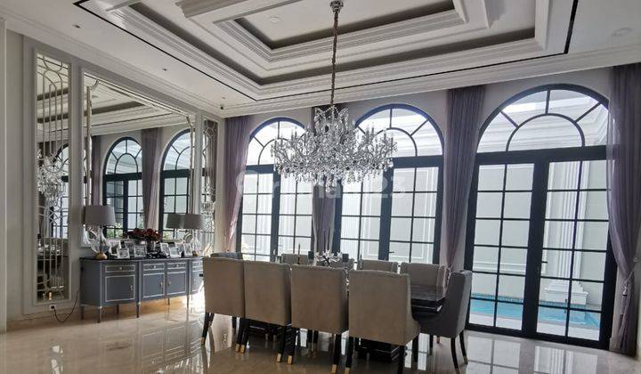 Rumah Mewah PIK American Classic Pool Siap Huni (586m) 1