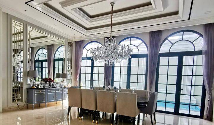 Rumah Mewah PIK Katamaran American Classic Pool Siap Huni (586m) 1