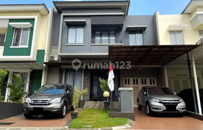 Rumah Bagus Semi Furnished SHM di Cluster Chrysocolla Phg, Tangerang 1