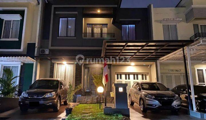 Rumah Bagus Semi Furnished SHM di Cluster Chrysocolla Phg, Tangerang 2