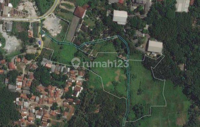 Tanah Kavling 2,4 Ha Di Cisauk, Bsd Tangerang 2