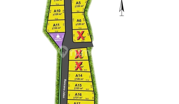 Kavling Murah Siap Bangun SHM Ready di Ngrembel Gunungpati