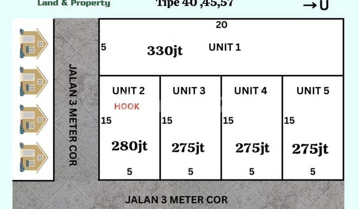 Hunian Eksklusif Siap Huni Murah di Kyai Nasir Pucanggading