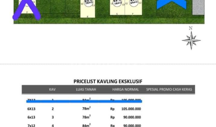 Kavling Termurah SIap Bangun SHM di Genuk Pedurungan 2