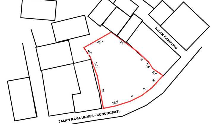 Cheap Land Suitable for Investment in Puntan Raya Gunungpati 2