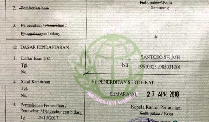 Affordable Land Suitable for Investment in Ampel Gading Unnes 2