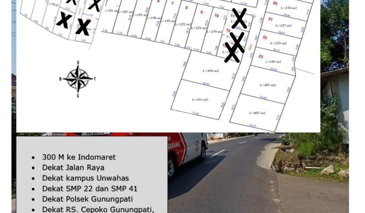 Promo Kavling Murah bisa Dikredit di Cepoko Gunungpati 1