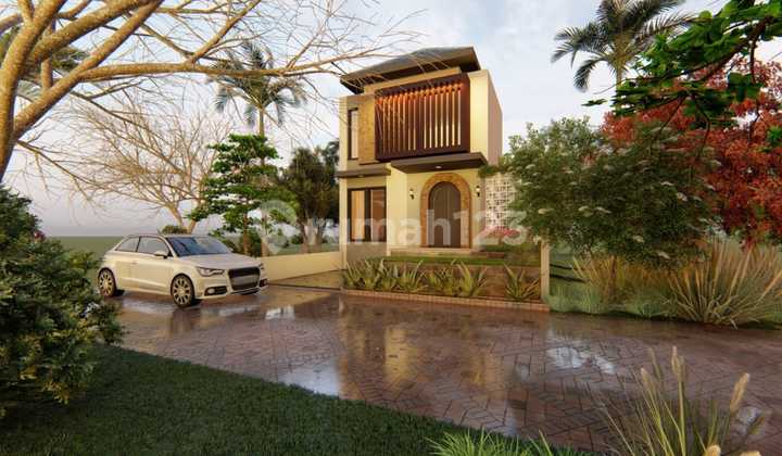 Rumah Mewah 2 Lantai Siap Bangun Nempel Jalan di Mangunsari Gunungpati 1