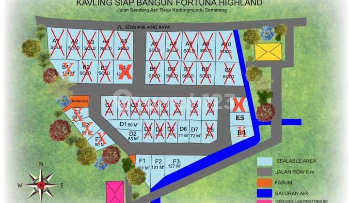 Kavling Termurah Deket Kampus Unimus di Tembalang 2
