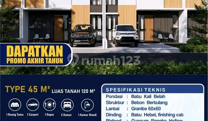 Hunian Eksklusif Siap Bangun Deket Pasar Ace di Mijen 1
