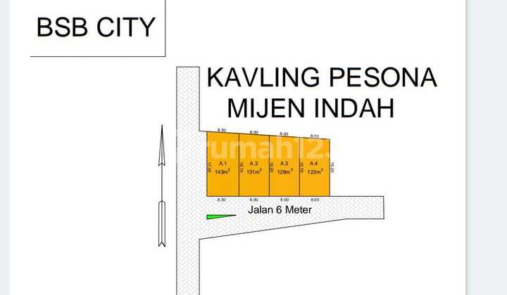Promo Cheap Plots Installment Available at Mijen Permai 1