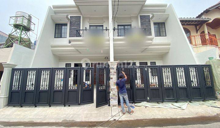 Dijual Cepat Rumah 2 Lt Dengan Design Modern  Classic BrandNew Rawamangun Jakarta Timur,Nego 1