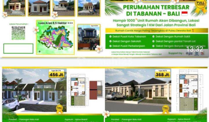 Jual Rumah Murah Grand Niravadhi Batuaji Tabanan Bali
 1