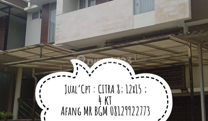 Rumah Cantik Citra 8 Di Boulevard  1