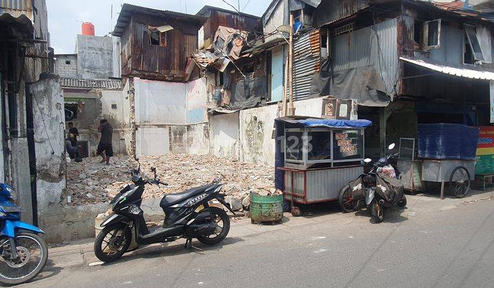 Tanah Pinggir Jalan Di Mangga Besar Dkt Taman Sari Sawah Besar Jakarta 2