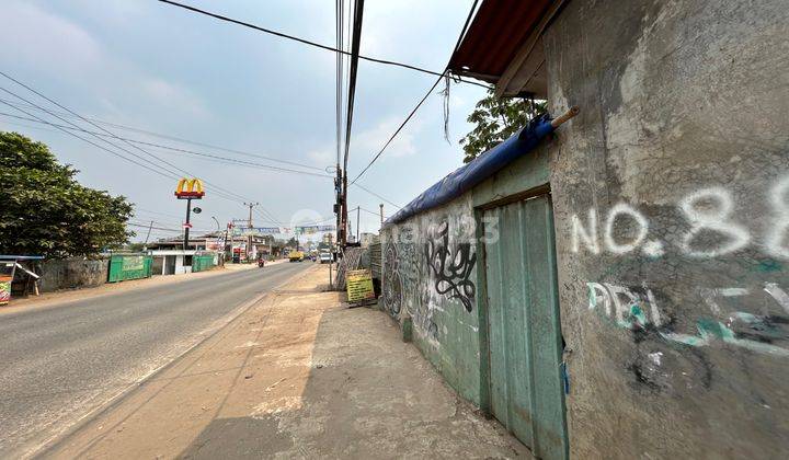 Tanah di Jalan Raya Cisauk Lokasi Strategis dan Ramai  2