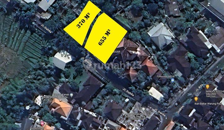 Tanah 1.025 m² Dekat Padang Tawang Canggu 1