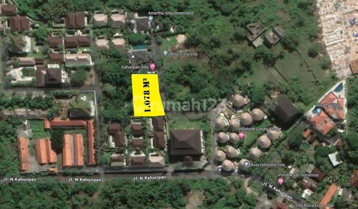 Tanah 1.078 m² Ocean View Uluwatu 1