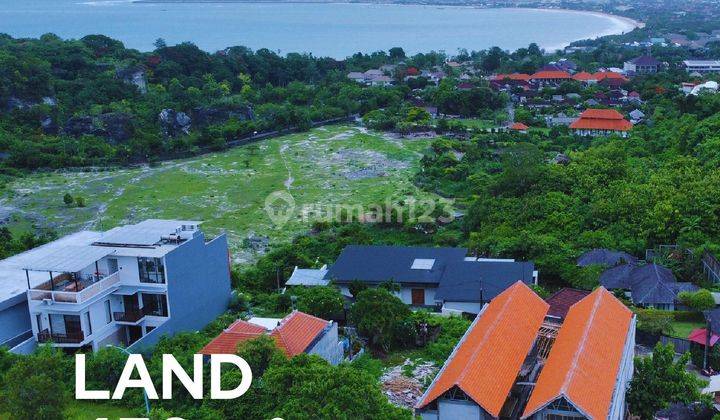 Tanah Kecil Unblocked Sea Dan Airport View di Jimbaran 1