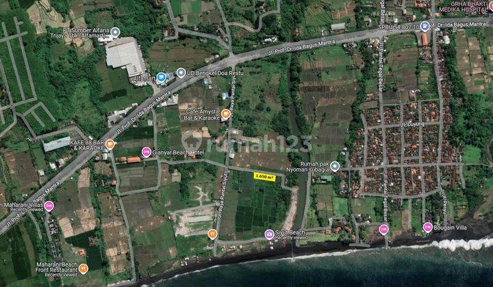 Tanah Murah 16,5 Are di Pantai Siyut 1