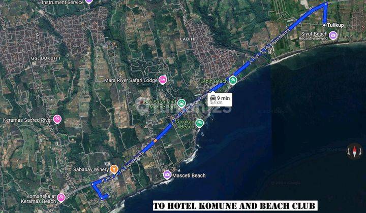 Tanah Murah 16,5 Are di Pantai Siyut 2