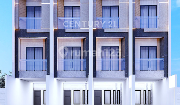 Jual Rumah Tanjung Duren Barat, Lokasi Strategis, Brand New!