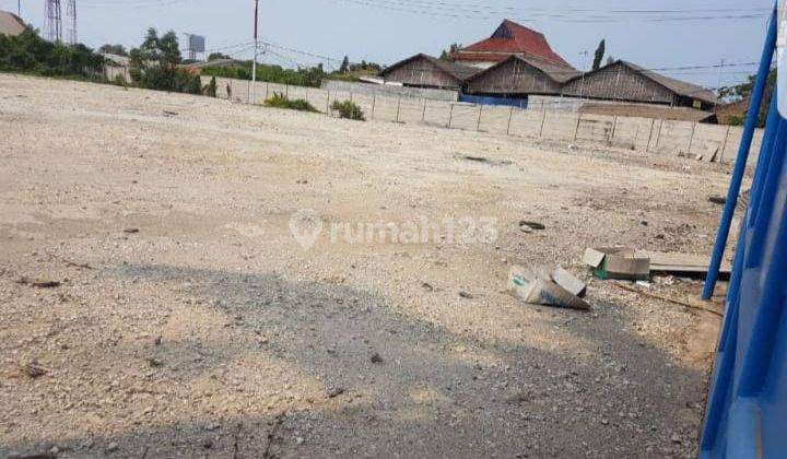 Dijual Tanah Luas 2926m2 di Jalan Raya Kamal 2