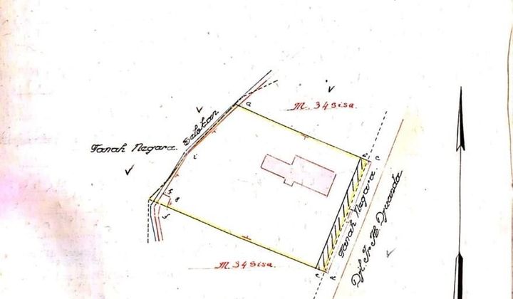 Dijual tanah bentuk kotak  Di daerah mainroad Dago