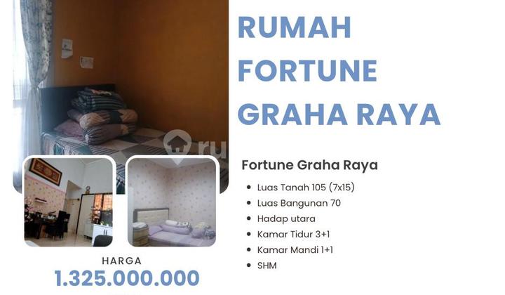 Dijual Rumah Fortune Graha Raya Dijual Rumah Fortune Graha Raya