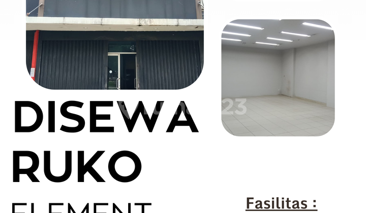 Disewa Ruko Element Alam Sutera Disewa Ruko Element Alam Sutera