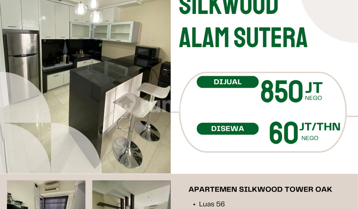 FOR RENT: SILKWOOD TOWER OAK APARTMENT ALAM SUTERA FOR RENT: SILKWOOD TOWER OAK APARTMENT ALAM SUTERA