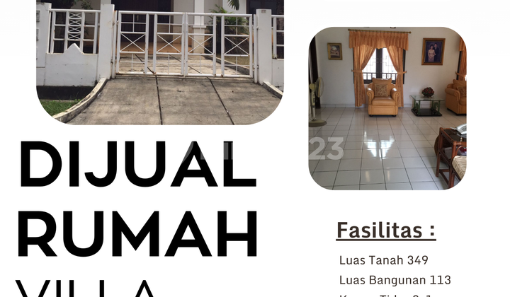 DIJUAL RUMAH SERPONG VILLA MELATI MAS
