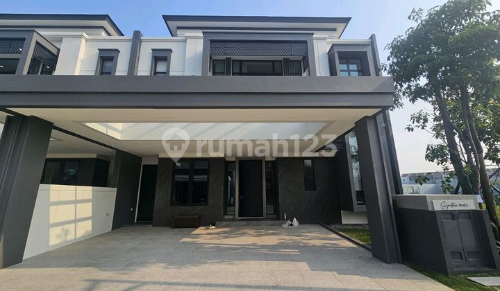 Rumah Mewah Cluster Ter Elit Gading Serpong. Desain Arsitek Ternama. Lantai Quadra Elegan Dengan Lay Out Lega Dan Lengkap Dg Fitur Mewah  2