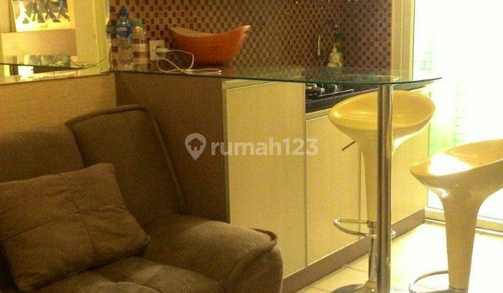 Jual Apartemen Green Pramuka City 2 BR Semi Furnished Faggio Lantai 6  1