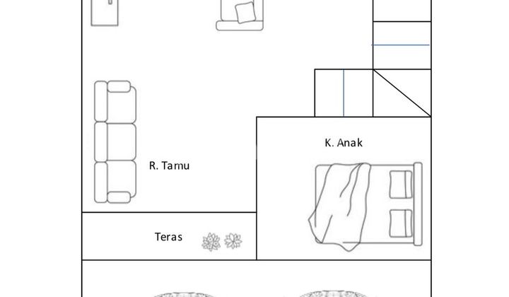 Stok Terbatas 2 Unit Rumah Baru Minimalis  Rawamangun  2