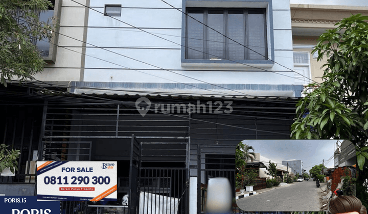 Dijual Murah Rumah 3 Lantai , Cocok Untuk Usaha di Poris Indah 1