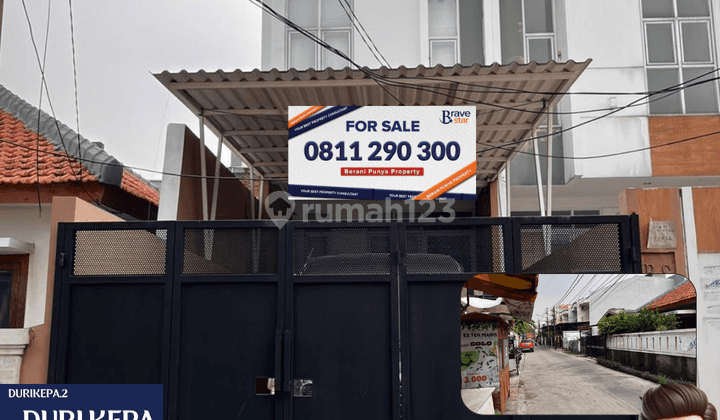 Disewakan Dijual Rumah 3 Lantai Luas 168m , Di Duri Kepa  1