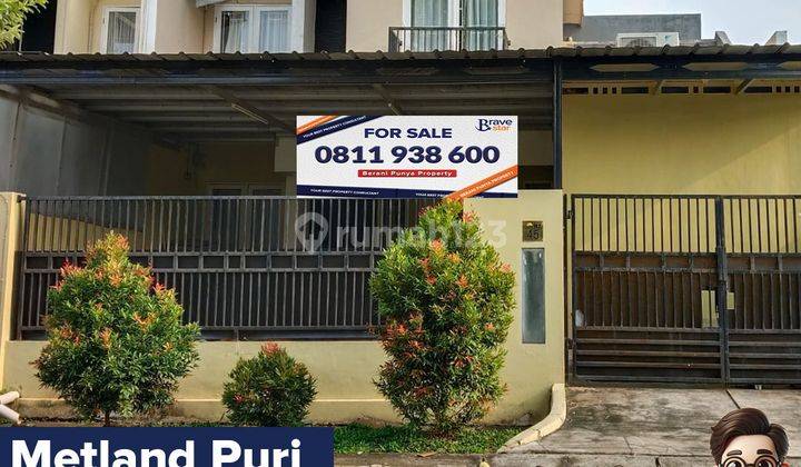 Dijual Rumah Siap Huni di Metland Puri 1