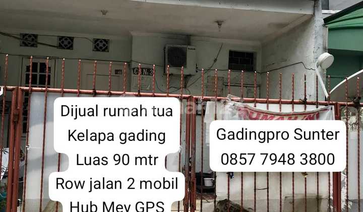 Dijual Rumah Tua Hitung Tanah Saja