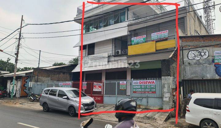 Rumah/ruko 15x21 jalan raya cocok untuk usaha kebon jeruk raya 2