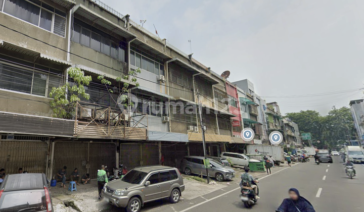 Lautze Pasar Baru Shop House for Rent, Facing the Street, 5x19, 3 1/2 Floors