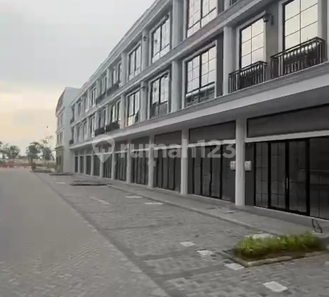 Tandem Shop House 4 (2 Front + 2 Rear) 9X25 For Rent at Harvard Shop House Pik2 2