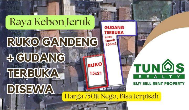 Ruko Di Kebon Jeruk 320 M² Semi Furnish Terdapat Gudang Terbukaed 1