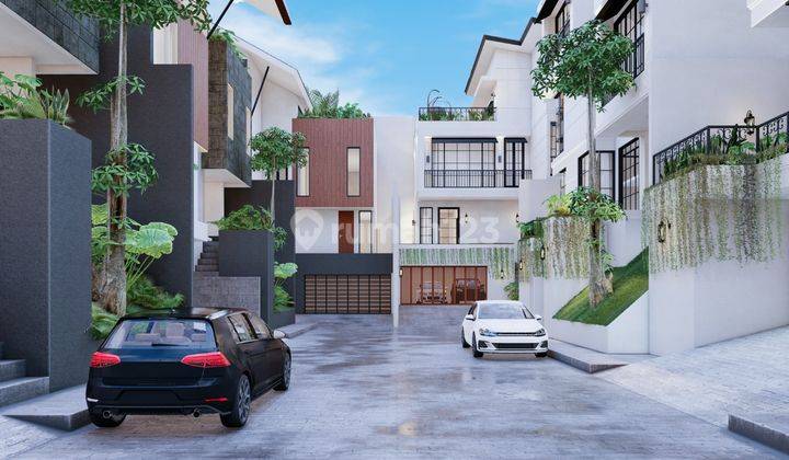 Rumah Baru 4 Lantai Dengan Kolam Renang di Jagakarsa 2