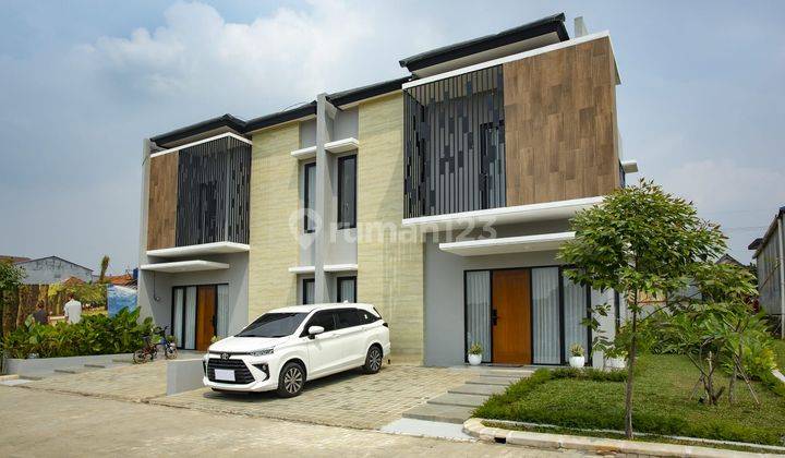 Rumah Dua Lantai Baru Modern Minimalis Cibinong Bogor 2