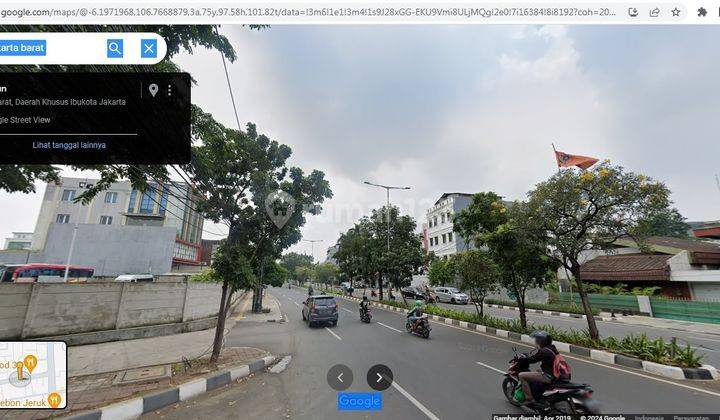 Tanah Kosong Jalan Lapangan Bola Kebon Jeruk Cocok Untuk Bisnis 1