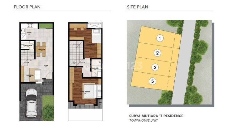 Rumah Dua Lantai di Sunrise Garden Kedoya 2