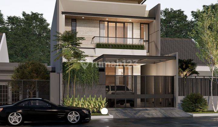 Rumah Brand New Modern Tropis Di Kencana Loka  1