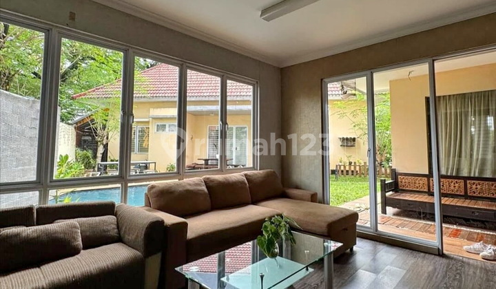 Semi Furnished Delatinos BSD Tangerang House, Tidy, DL7023 2